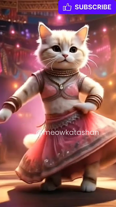 😻cutest bhojpuri cat dance!💃🤩I#ai#bhojpuri #cat#cute#funny#shorts#ytshorts#catvideos