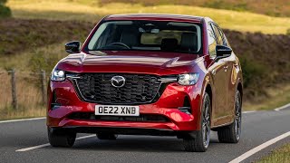 New Mazda CX-60 SUV (2023) Exterior and Interior – Premium Family SUV
Now available to order in the United Kingdom, the CX-60 will reach British dealerships in the fall with the e-Skyactiv PHEV powertrain. This lump will be later joined by the e-Skyactiv X and Skyactiv-D engines, which feature mild-hybrid assistance in the guise of M Hybrid Boost.
Turning out attention back to the e-Skyactiv PHEV, this drivetrain consists of a 2.5-liter engine, an eight-speed automatic transmission, a 100-kW electric motor, and a 17.8-kWh battery pack. Total system output is rated at 327 ps (323 horsepower) and 500 Nm (369 pound-feet) of torque, which is more than the RX-7 FD3S produces from its twin-turbo twin-rotor engine.
Mazda quotes a combined fuel consumption of 188 miles to the gallon, as in 156.5 miles per gallon in the United States of America or 1.5 liters per 100 kilometers pretty much everywhere else. The wishful thinking continues with 39 miles (approximately 63 kilometers) of combined electric range at speeds lower than 62 miles per hour (100 kilometers per hour).
“The CX-60 heralds the start of a new chapter,” said Mazda UK boss Jeremy Thomson. “Not only is it our first car with a plug-in hybrid powertrain, but it also sets new standards for interior quality, design, and technology – highlighting Mazda’s uniquely Japanese premium brand direction.”
No fewer than three grades are offered, starting with the Exclusive-Line. Priced at £43,950 or $54,150 at current exchange rates, this trim level can be spruced up with two options: Convenience Pack and Driver Assistance Pack. The Homura and Takumi can be specified with these options as well, yet the optional panoramic roof is exclusive to the better-equipped trims.
Retailing at £46,700 or $57,515, the Homura distinguishes itself from the lesser Exclusive-Line with body-color wheel arch moldings, a dark-plated grille surround, gloss-black bits and bobs, as well as 20-inch black wheels. As for the range-topping Takumi, which is £48,050 or $58,180, customers should look forward to goodies that include fanciers wheels, body-color mirrors, some chrome here and there, and a more upscale front grille.
All trims come standard with Mazda’s proprietary i-Activ all-wheel drive.
Video content
Exterior Design 00:00
Interior Design 01:46
Infotainment 04:16
AD1CAR Automotive videos and latest car news
SUBSCRIBE NOW New Mazda CX-60 SUV (2023) Exterior and Interior – Premium Family SUV