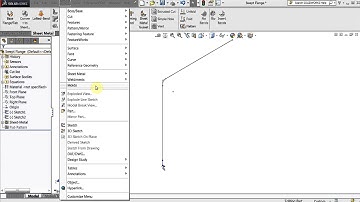 SOLIDWORKS - Sheet Metal: Swept Flanges vs. Miter Flanges
