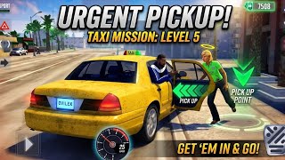 Taxi Car Simulator 3D 😱|| City Taxi Driving Gameplay 🚗 || (High Graphics) screenshot 3