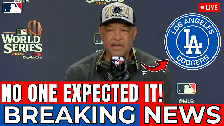 URGENT! DAVE ROBERTS REACTS TO DODGERS WORLD SERIES CHAMPIONS! [Los Angeles Dodgers News]