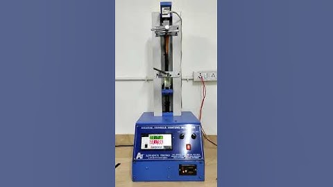 Table Top Tensile Testing Machine | Available on IndiaMART