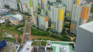 Вид с крыши 42 этажа