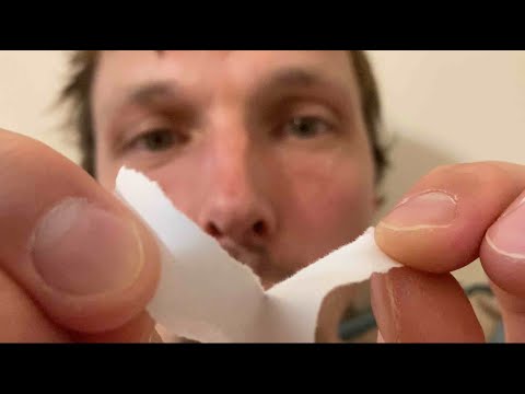 Paper tear ASMR