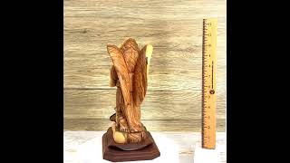 Carved Angel  Praying, Christian Home Art christianart angelart catholicart angelprayer