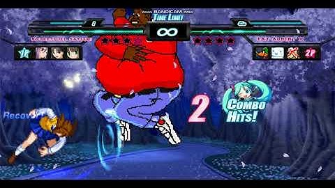 Mugen: Team CoH/Type-Moon vs Team DDR