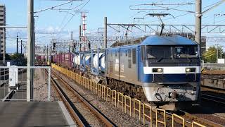 関西本線2082列車（四日市～名古屋タ）EF210-153
