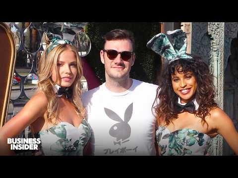 Video: Jeffs Beacher piedāvā $ 90 miljonus Playboy savrupmājam, hef un visiem