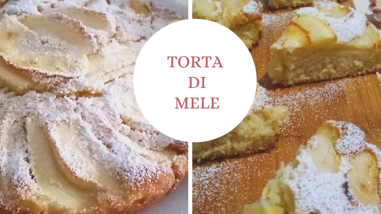 Torta di mele super soffice con 1 uovo e 1 mela, in 5 minuti #1