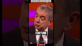 Rowan Atkinson: The Truth About Being Mr. Bean #RowanAtkinson #MrBean #shorts
