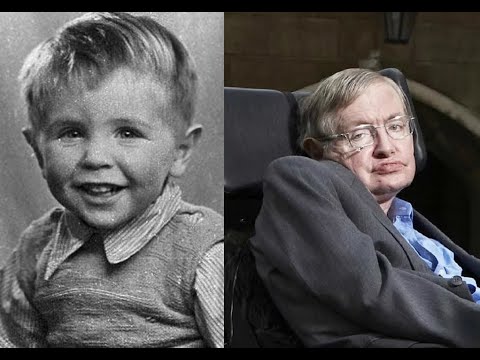 Как изменился Стивен Хокинг с 3 до 76 лет