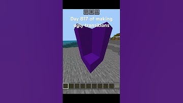 Day 817 of making ugly transitions