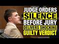 Judge Orders Silence Before Jury Delivers Guilty Verdict in Courtroom