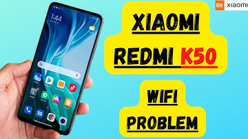 Xiaomi Redmi K50 Wifi problem fix || Wifi connection problem K50 Gaming