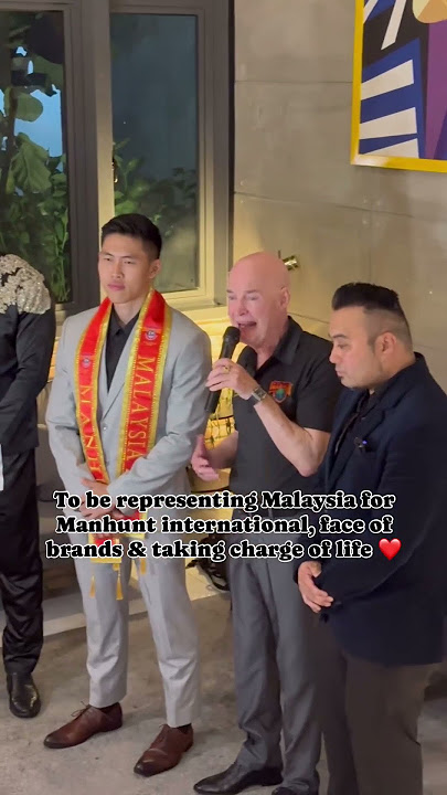 Be inspired! Manhunt Malaysia Jaosh Choo