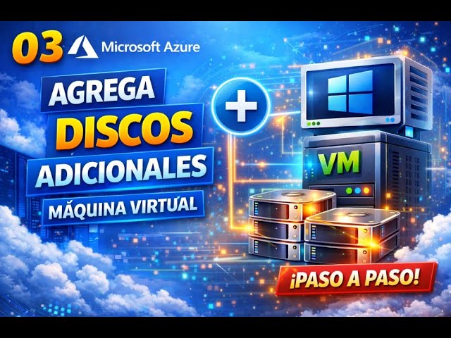 Cómo agregar discos virtuales a una Maquina Virtual en Microsoft Azure