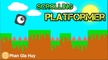 Hướng dẫn lập trình scratch|Làm game scrolling platformer siêu đơn giản trên scratch