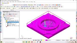 MASTERCAM POCKET REMACHİNİNG.ISLAND FACİNG.FACİNG.OPEN STANDART