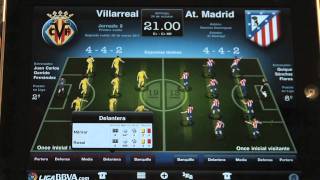 Aplicación LigaBBVA HD para el iPad screenshot 5