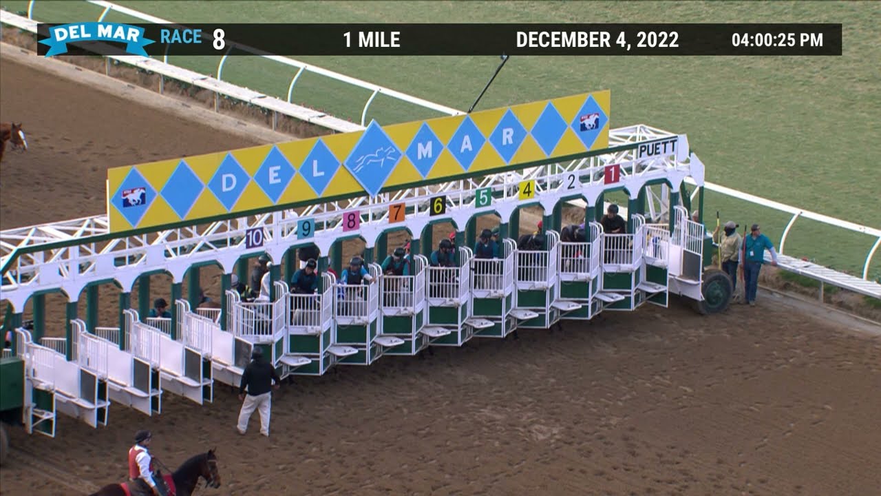 Tisquantum wins race 8 at Del Mar 12/4/22