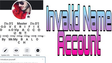 How to make invalid Name Account with Proxy Trick 2020  M.Y Tricker