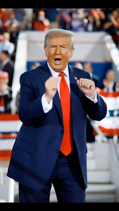 Donald Trump dances to DJ Pros #donaldtrump #trump #trumpdance