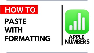 Plakken met opmaak in getallen op de Mac – Snelle tutorial