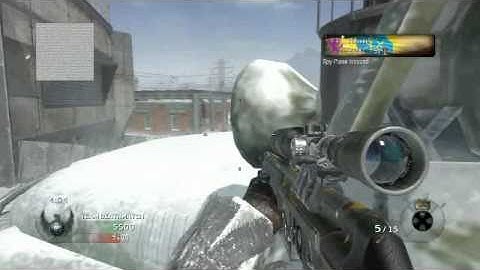 Black ops: Insane No Scope!! (Mirror Bang (cjlad241))