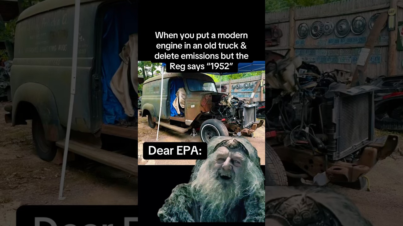 When You Swap A Modern Engine in Your Old Car