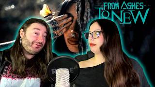 Balkan Couple reacts to From Ashes to New - Die for You THE CHORUS OF THIS SONG IS HUGE!