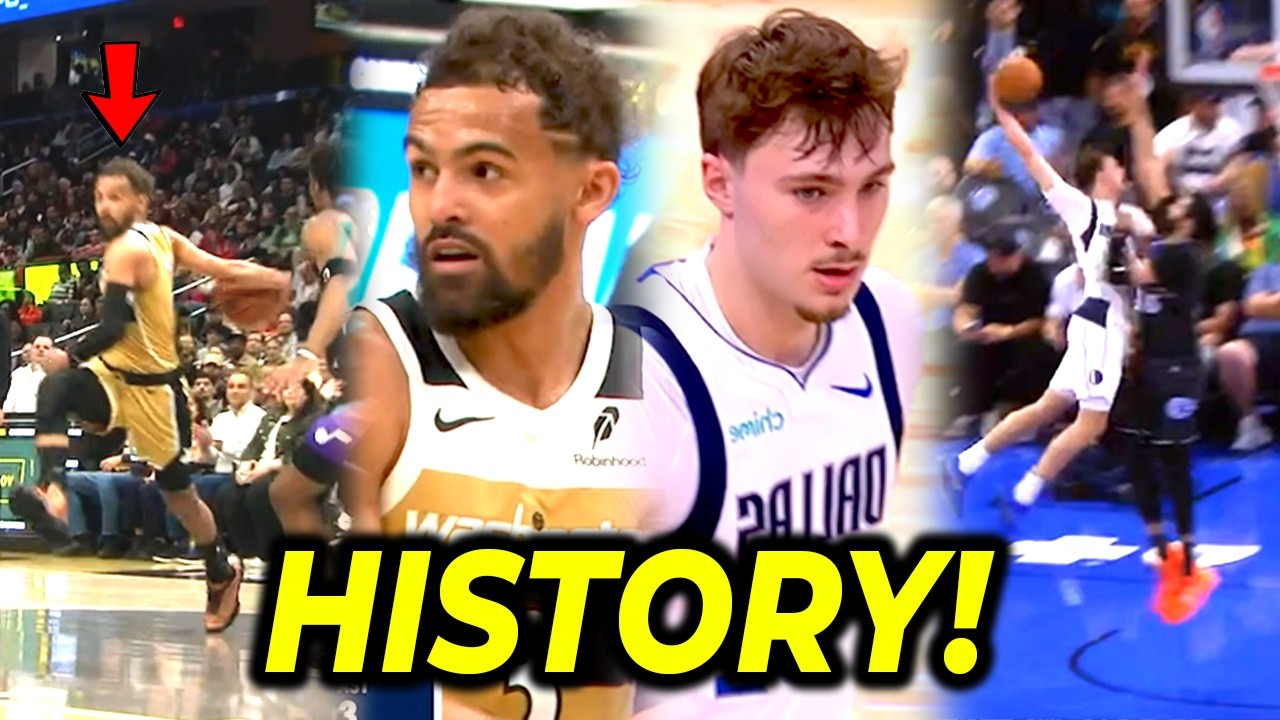 Trae Young Wizards debut, mala-Rondo| Cooper Flagg & Klay HISTORY, wild wild ending!
