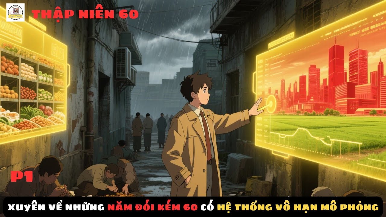[P1] THẬP NIÊN 60 -  CÓ HỆ THỐNG VÔ HẠN MÔ PHỎNG | Nob Truyện #truyenaudio #audio #truyenhay