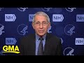 Dr. Fauci discusses warning of potential COVID surges despite vaccinations l GMA