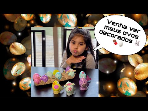 Vídeo: Feriado Da Páscoa. Decoração De Ovos De Páscoa