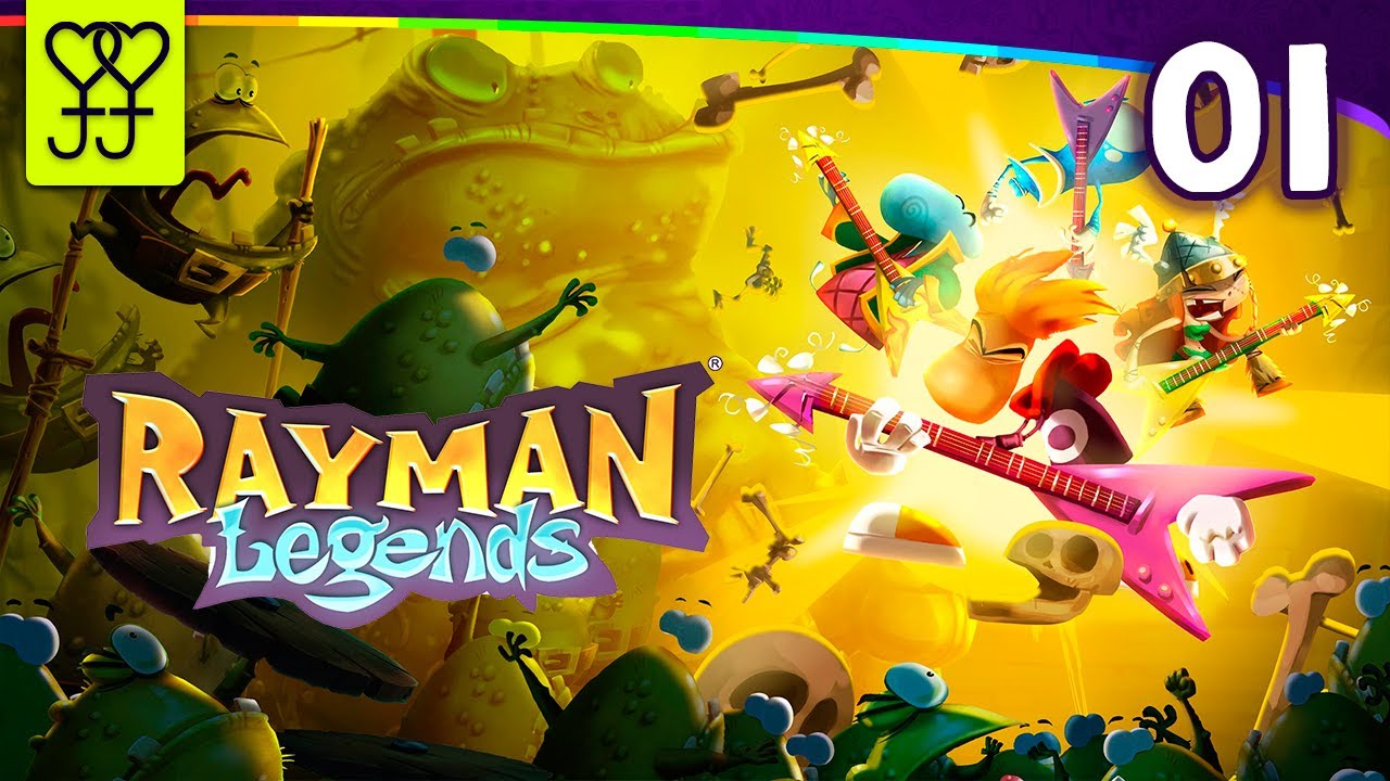 Jogo MARAVILHOSO Está GRÁTIS!  Rayman Legends Gameplay em Português PT-BR  