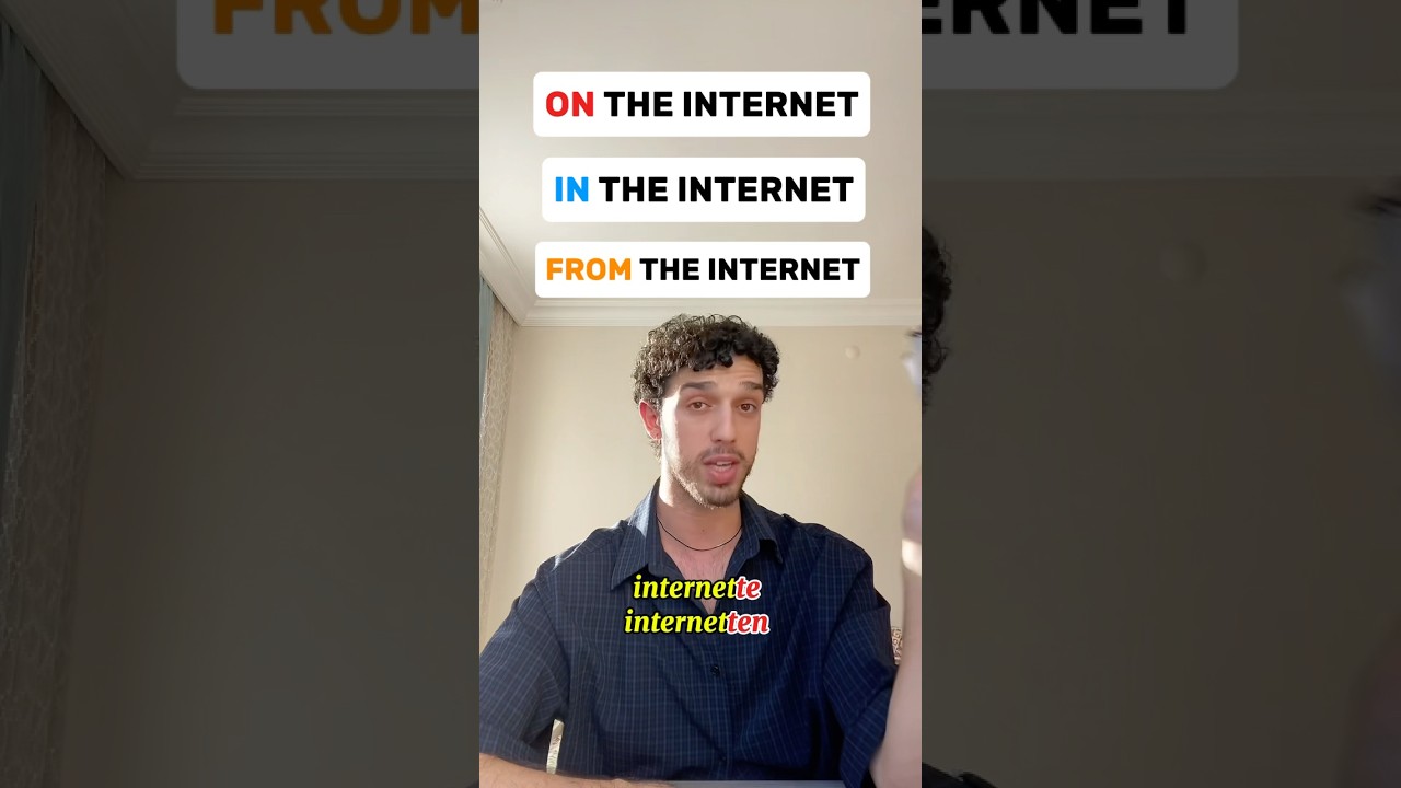 In - On - At - Prepositions 