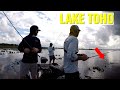 Lake Toho Bass Fishing Lilly Pads During the Spawn