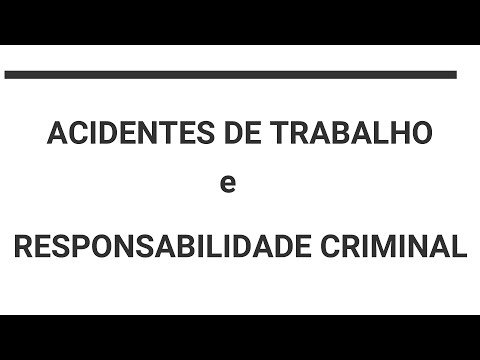 Vídeo: Responsabilidade criminal será introduzida por inspeção técnica ilegal