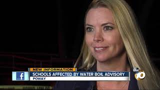 PUSD sends parents plan after water boil advisory issued