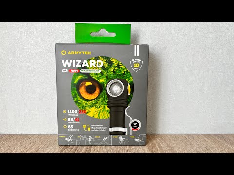 ОБЗОР ФОНАРИКА WIZARD C2 WR! ОТ КОМПАНИИ ARMYTEK!