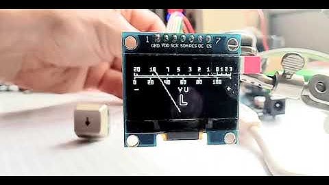 Attilator Arduino OLED Depres VU meter simulation.mp4
