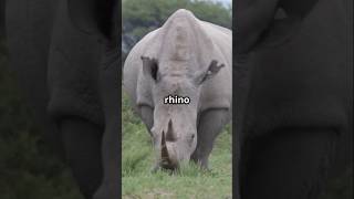How To Survive A Rhino Attack 😱 #shorts #short #shortvideo #shortsvideo #shortsfeed #science