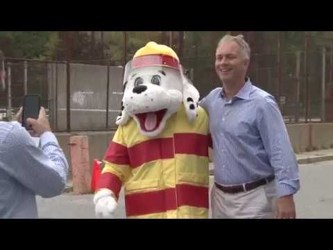 manchester united NBFD Unveils New Fire Safety Van