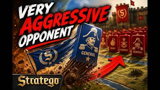 Stratego Ranked Game - Very Aggressive Player
