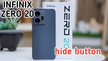 How To Hide Navigation Button Infinix Zero 20, Hide Back Button Setting Infinix Zero 20,