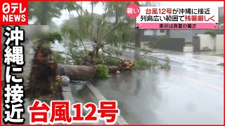 【台風接近】沖縄には台風12号が接近  東京は真夏の暑さ…“残暑列島”
