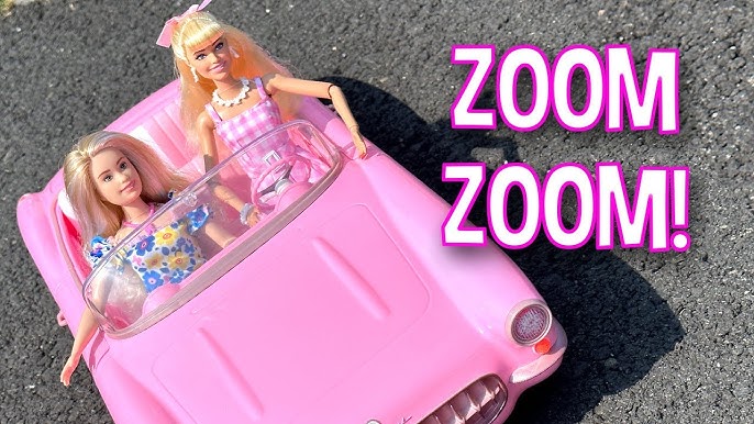 Carro Hot Wheels RC Corvette Rosa com Controle Remoto do Filme Barbie: The  Movie « Blog de Brinquedo