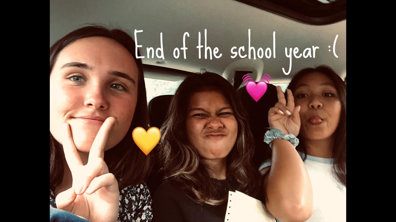 end of the school year