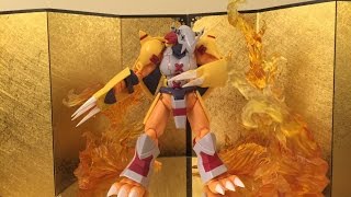 S.H Figuarts Wargreymon Digimon our war Game review & comparison