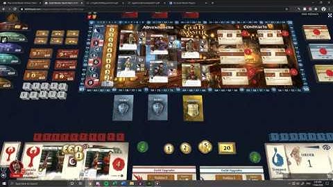 How to use Tabletopia to play Guild Master